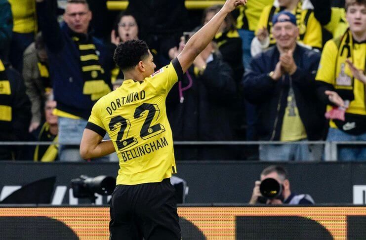 Borussia Dortmund vs Eintracht Frankfurt Pesta 4 Gol, BVB Kudeta Puncak Klasemen - Jude Bellingham (@BlackYellow)