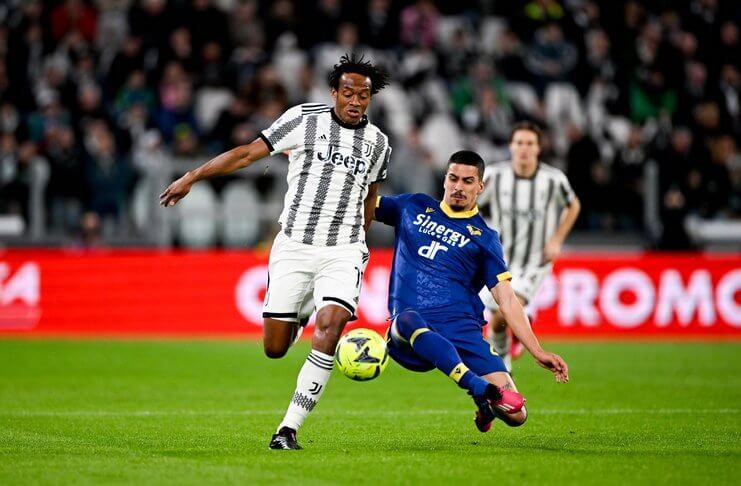 Juventus vs Hellas Verona I Bianconeri Dekati 4 Besar - Juan Cuadrado (@juventusfcen)