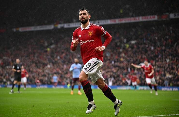 Manchester United vs Aston Villa Kemenangan Krusial Setan Merah - Bruno Fernandes (@Premier League)