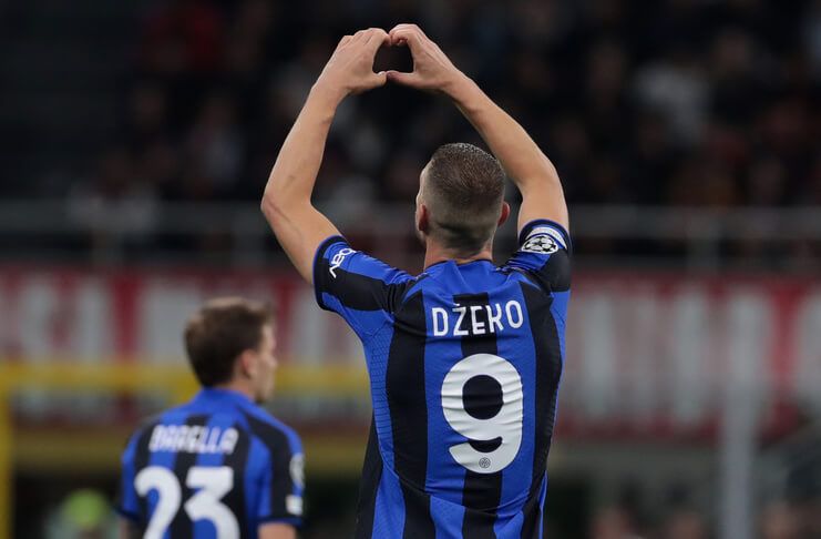 AC Milan vs Inter Dua Eks AS Roma Menangkan I Nerazzurri - Edin Dzeko - Henrikh Mkhitaryan (@Inter_en)
