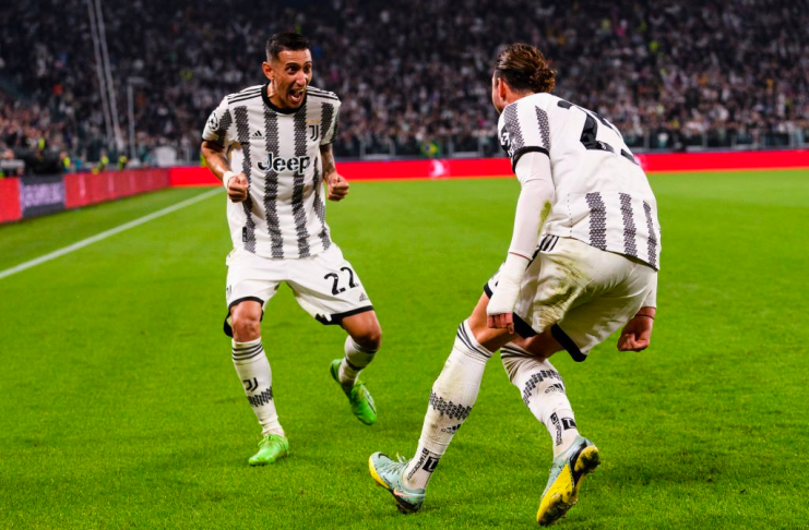 Angel Di Maria - Adrien Rabiot - Massimiliano Allegri - Juventus - Getty Images 2