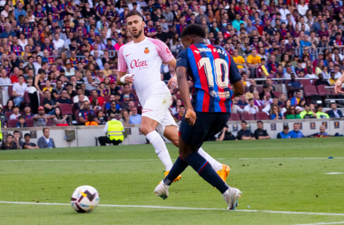 Barcelona vs Mallorca - Ansu Fati - Liga Spanyol - @fcbarcelona