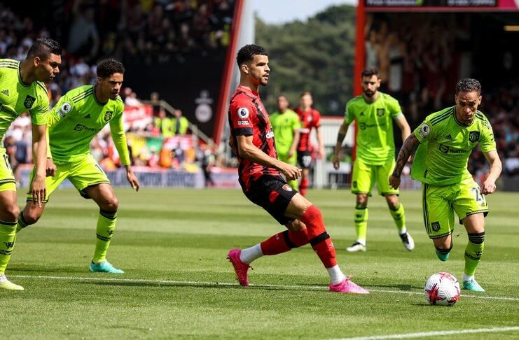 Bournemouth vs Manchester United Gol Akrobatik Casemiro Jadi Pembeda (@afcbournemouth)