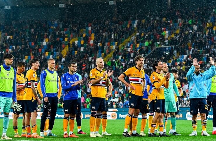 Dikalahkan Udinese, Sampdoria Dipastikan Turun ke Serie B (SuperSport)