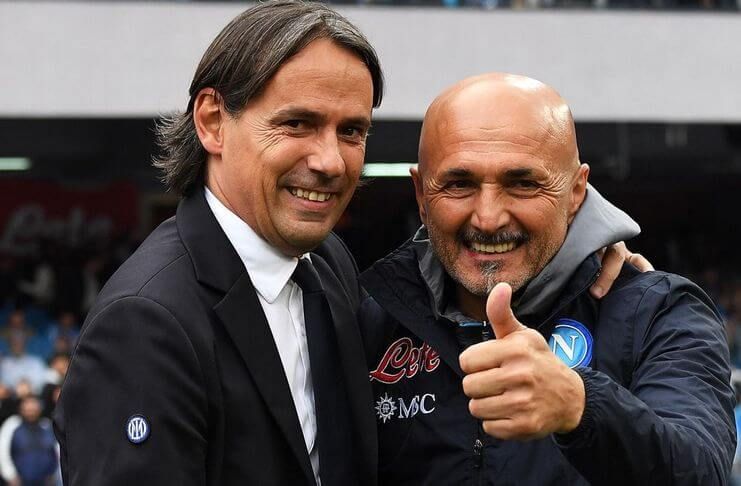 Lakukan Banyak Rotasi Lawan Napoli, Ini Alasan Simone Inzaghi - Luciano Spalletti (Eurosport)