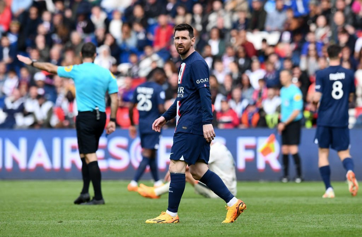 Lionel Messi - Lionel Scaloni - Pelatih timnas Argentina - Paris Saint-Germain - GEtty Images 2