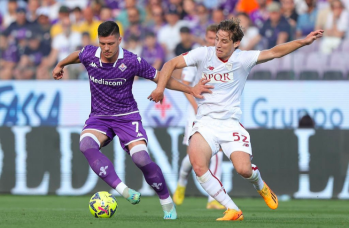 Luka Jovic - Fiorentina vs AS Roma - Liga Italia - Getty Images
