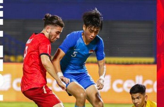 Laos vs Singapura: Penalti Gagal, Jalan Singa Muda Jadi Terjal