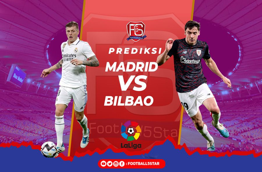 Real Madrid vs Athletic Bilbao - Prediksi Liga Spanyol Pekan ke-38
