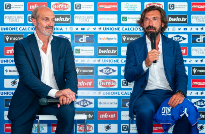 Andrea Pirlo - Pelatih Sampdoria - GEtty Images 2