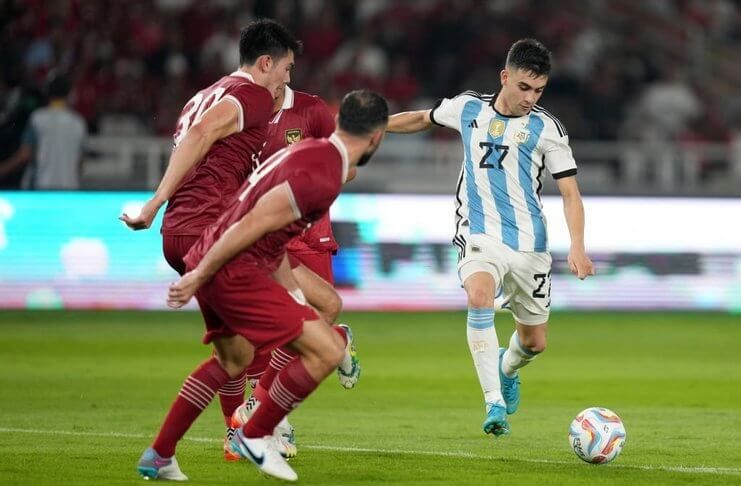 Facundo Buonanotte kecewa tak membela Argentina di Piala Dunia U-20 2023.