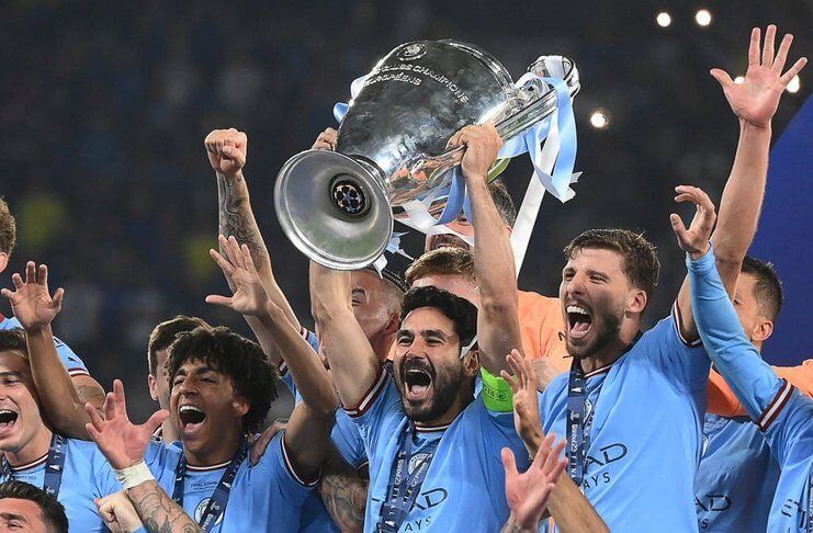 Ilkay Guendogan lega akhirnya juara Liga Champions (Getty Images)