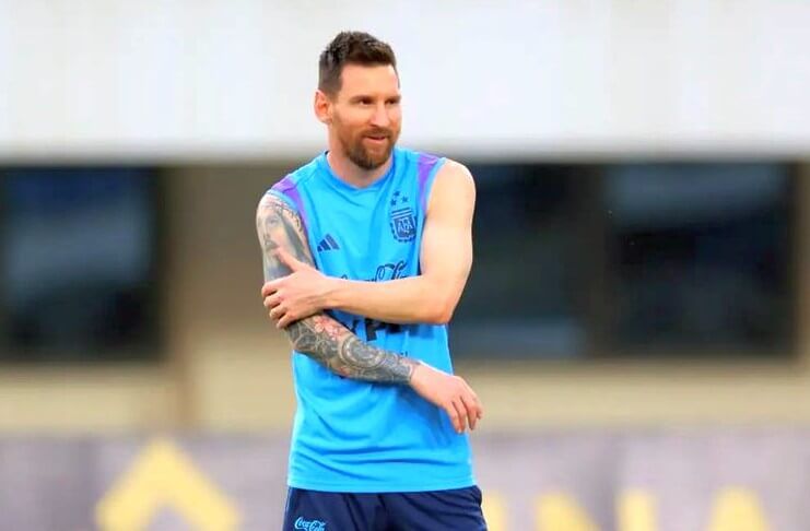 Lionel Messi hanya akan main saat Argentina melawan Australia.