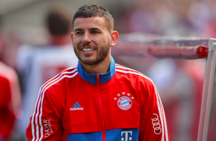 Lucas Hernandez ke PSG - Bayern Munich - Getty Images