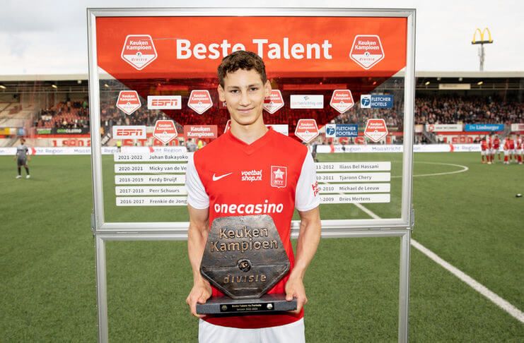 Ruben van Bommel jadi talenta terbaik Keuken Kampioen Divisie 2022-23.