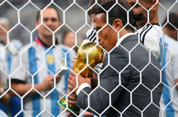 timnas Argentina - Piala Dunia 2022 - Salt Bae - Getty Images 2