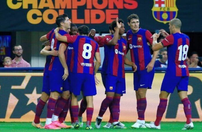 Barcelona untuk kali ketiga memenangi El Clasico pramusim.