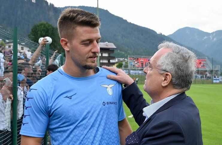 Presiden Lazio Tak akan Paksa Sergej Milinkovic-Savic Bertahan - Claudio Lotito (@CalcioTurkey)