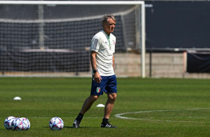 Adriano Galliani - Roberto Mancini - Timnas Italia - GEtty Images 2