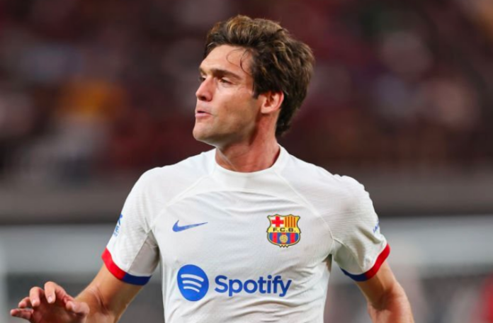 Barcelona - Marcos Alonso bek tengah - Alejandro Balde - Getty Images