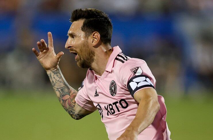Baru Main 4 Kali, Lionel Messi Sudah Jadi Topskorer Keempat Inter Miami (@MLS)
