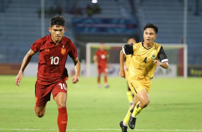 Hasil Piala AFF U-23 Thailand Menang Mudah, Kamboja Tertahan (@theaseanball)