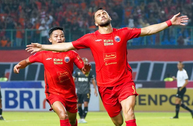 Marko Simic selalu moncer pada laga Persija vs Borneo FC.