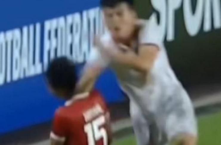 Brutalnya Pemain Timnas U-23 Vietnam, Nguyen Hong Phuec Saat Lawan Indonesia