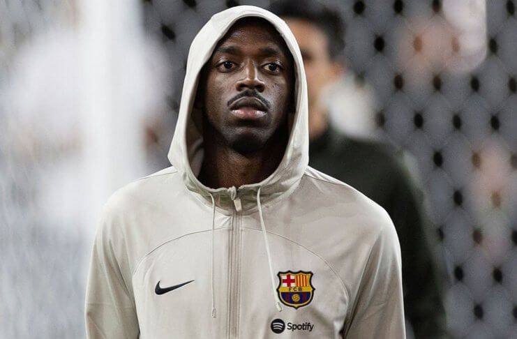 Ousmane Dembele kembali ke Barcelona setelah 3 hari di Paris.
