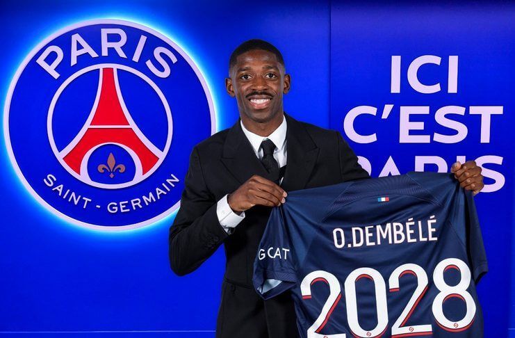 PSG Akhirnya Resmikan Ousmane Dembele (@PSG_English)
