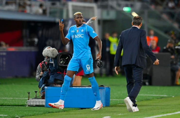 Giovanni Di Lorenzo - Victor Osimhen - Napoli - Getty Images