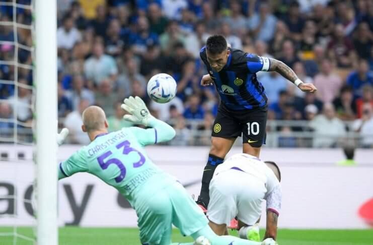 Lautaro Martinez memimpin Inter Milan menang 4-0 atas Fiorentina yang mewarnai hasil Liga Italia giornata ke-3.