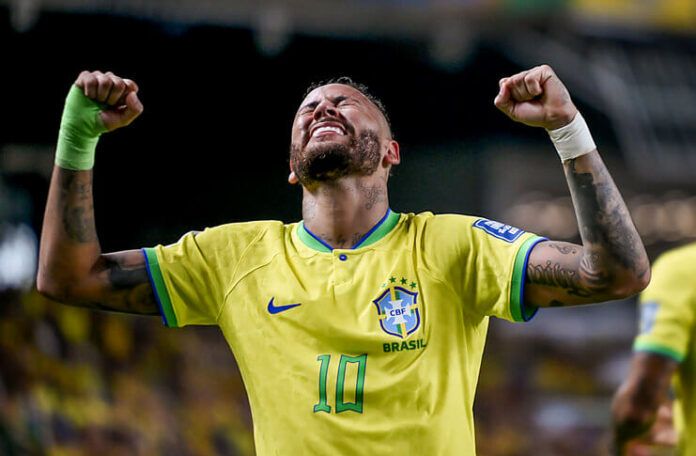 Neymar Tak Menyangka Bisa Pecahkan Rekor Gol Pele (@brfootball)