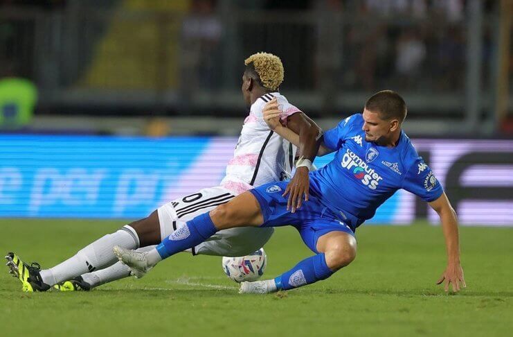 Paul Pogba bermain 28 menit saat Juventus menang 2-0 dari Empoli.
