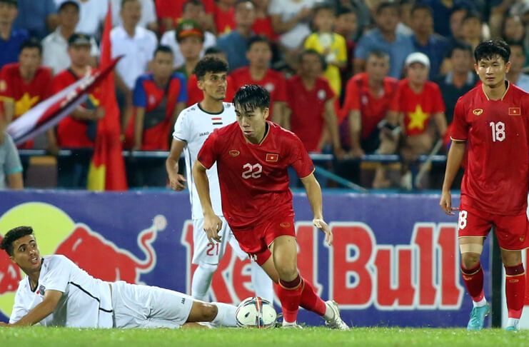 Permainan timnas U-23 Vietnam telah memuaskan Philippe Troussier.