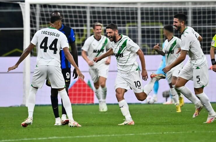 Sassuolo menghiasi hasil Liga Italia giornata ke-6 dengan kemenangan di kandang Inter Milan.