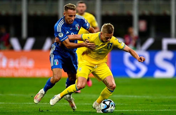 Sergiy Rebrov - Timnas Ukraina vs Italia - Getty Images