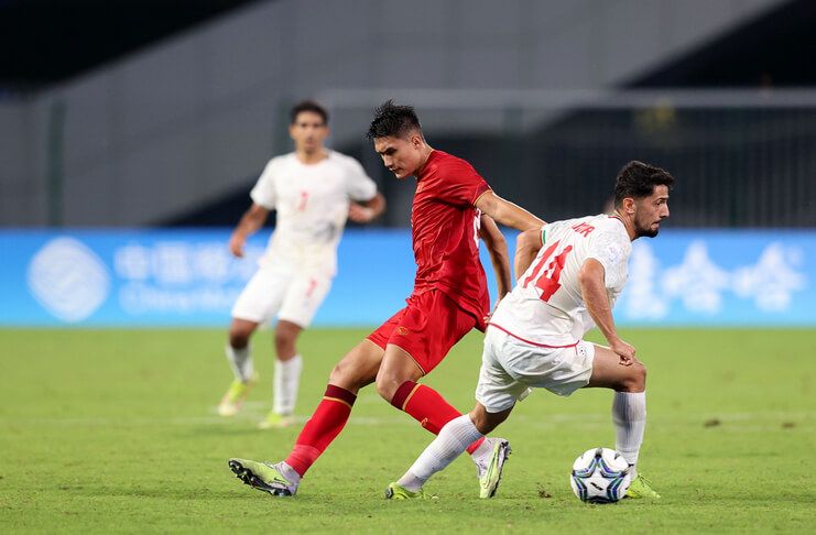 Timnas U-23 Vietnam diakui Hoang Anh Tuan kalah kelas dari Iran.