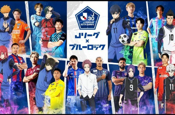 J.LEAGUE X BLUE LOCK: Kolaborasi Legendaris 2 Sisi Sepak Bola Jepang
