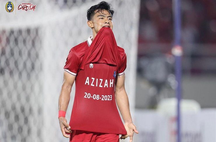 Pratama Arhan Persembahkan Gol buatnya, Azizah Tersenyum