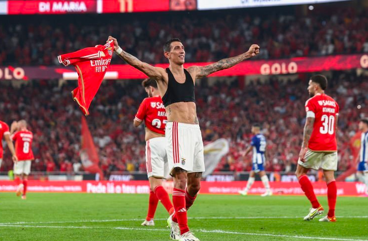 Angel Di maria - Hakan Calhanoglu - Inter Milan vs Benfica - Getty Images 2