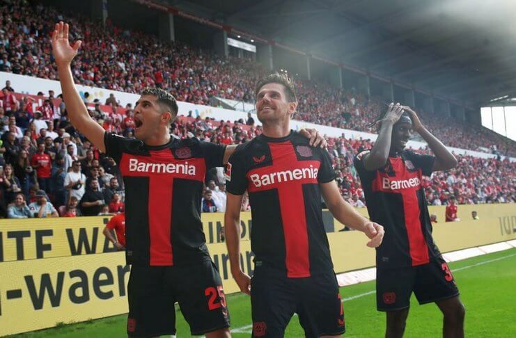 Jonas Hofmann membuka gol saat Leverkusen menang 3-0 atas Koeln.