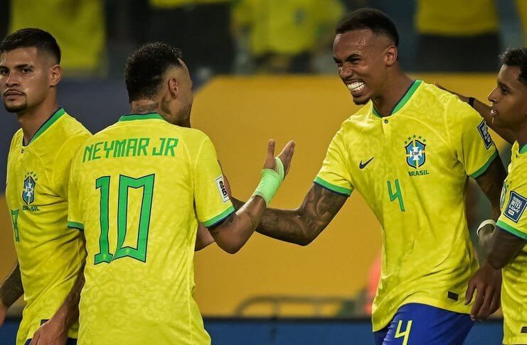 Kualifikasi Piala Dunia 2026 Brasil Tertahan, Argentina Menang Tipis - Neymar - Gabriel Magalhaes (@Neymoleque)