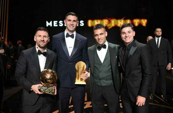 Lautaro Martinez Lionel Messi Bisa Menang Ballon d'Or 15 Kali (Cienradios)