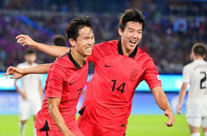 Timnas U-23 Korsel dituntut meraih emas Asian Games XIX oleh Hwang Sun-hong.