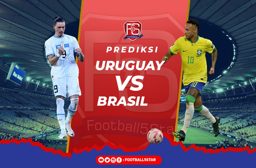Uruguay vs Brasil - Prediksi Kualifikasi Piala Dunia 2026