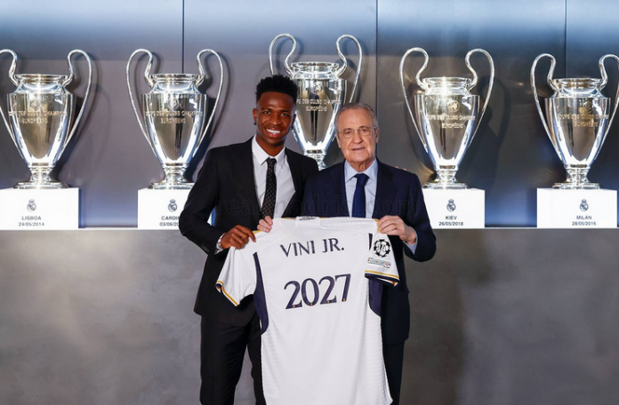 Vinicius Junior 2027 - Real Madrid - Vinicius perpanjang kontrak - realmadrid. com