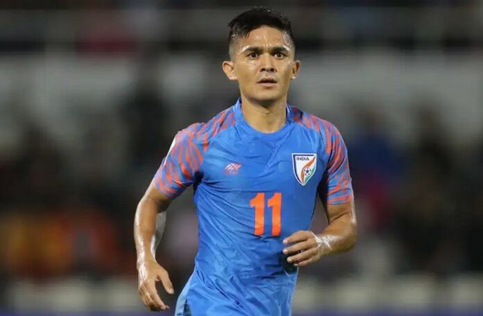 Sunil Chhetri - timnas India - timnas Malaysia