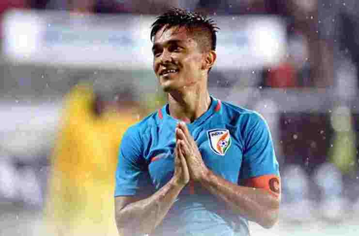 Sunil Chhetri - timnas India - timnas Malaysia