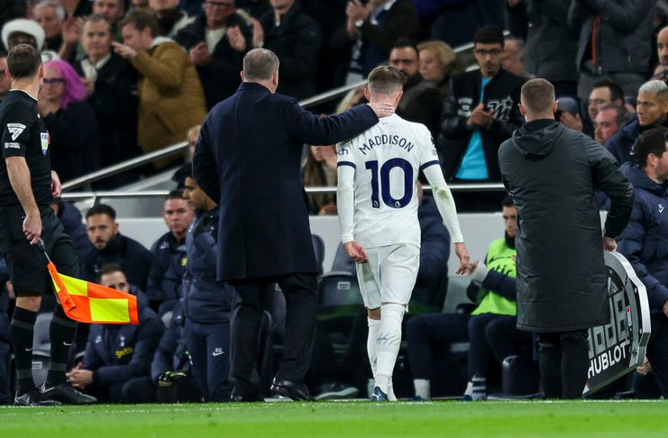 Ange Postecoglou - Tottenham Hotspur - James Maddison cedera - Getty Images
